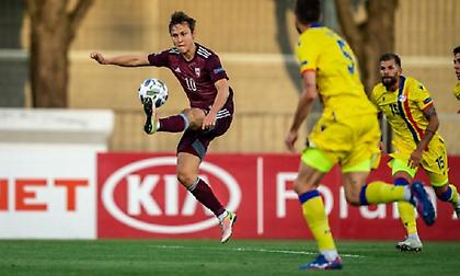 Όρθια η Ανδόρα στη Λετονία