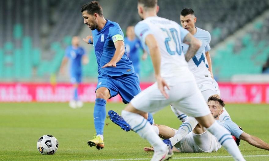 Live: Σλοβενία-Ελλάδα 0-0