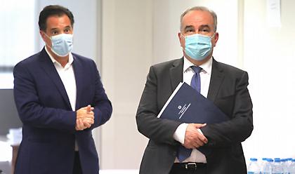 Αρνητικό το τεστ για κορωνοϊό για τον Γεωργιάδη και τον Παπαθανάση