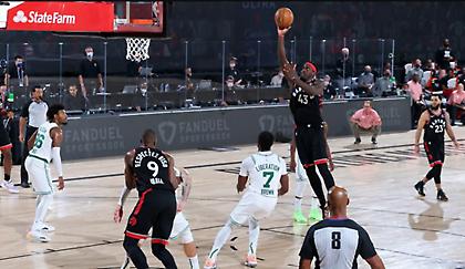 Οι πρωταθλητές είναι εδώ και ισοφάρισαν τους Σέλτικς