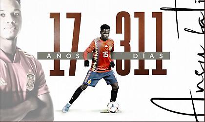 Έγραψε ιστορία με γκολάρα ο Φάτι!