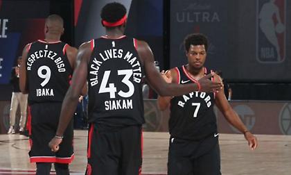 Ράπτορς: Σιάκαμ και Λάουρι τους πήραν από το χέρι με… ρεκόρ (videos – photo)