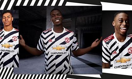 Ασπρόμαυρη με… άναρχες ρίγες η τρίτη φανέλα της Μαν. Γιουνάιτεντ (pics)