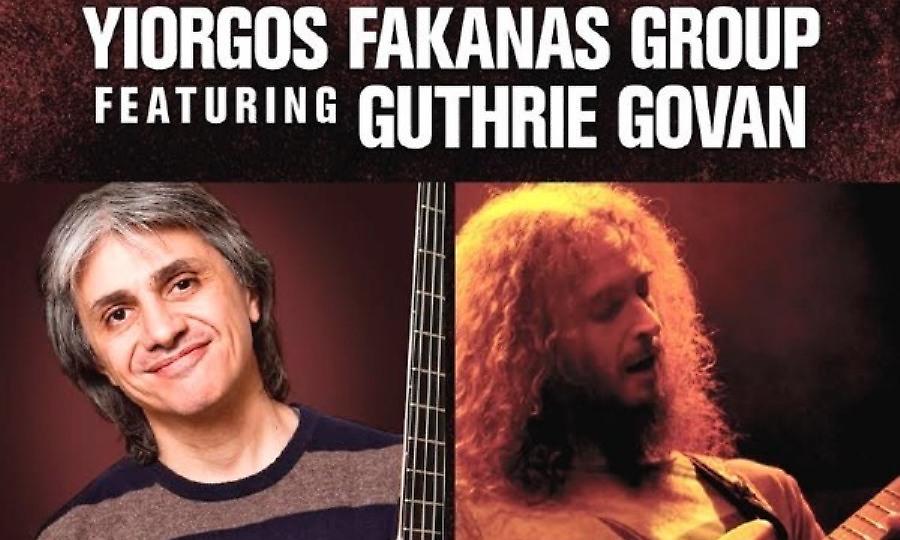 Γιώργος Φακανάς και Guthrie Govan στο Αθηνά Live
