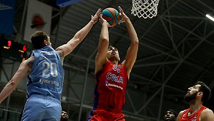 «Λύγισε» τη Ζενίτ με buzzer beater κάρφωμα του Μιλουτίνοφ η ΤΣΣΚΑ! (video)