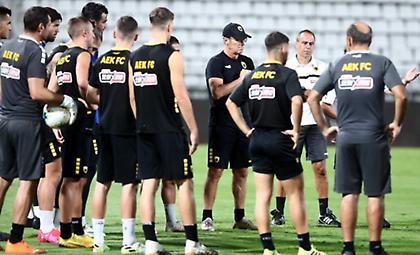 Έτοιμη για τον τελικό η ΑΕΚ