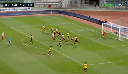 Πρώτη καλή στιγμή για τον Ολυμπιακό με τον Ελ Αραμπί (video)