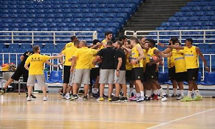Αγιασμός για την μπασκετική ΑΕΚ τη Δευτέρα (14/9)