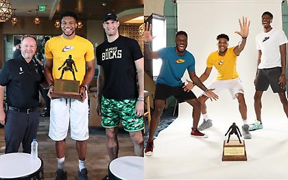 Το αινιγματικό tweet του Γιάννη με το βραβείο του αμυντικού της χρονιάς (pics)