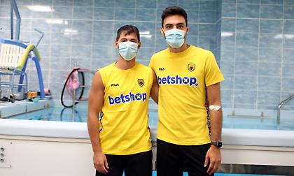 Με Κατσίβελη η προπόνηση της ΑΕΚ