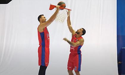 Η media day της ΤΣΣΚΑ με κεφάτους «Μίλου», Τζέιμς και Ιτούδη (video)