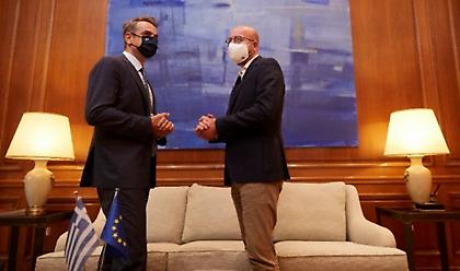 Μητσοτάκης σε Μισέλ: Έτοιμη η Ελλάδα για διερευνητικές με Τουρκία για υφαλοκρηπίδα-ΑΟΖ