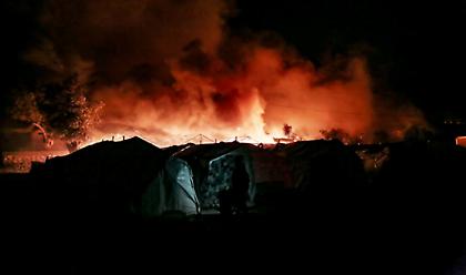 Μυτιλήνη: Συνελήφθη και έκτο άτομο για τους εμπρησμούς στη Μόρια