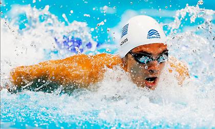 Δέκατος καλύτερος στα 200 μέτρα πεταλούδα ο Βαζαίος