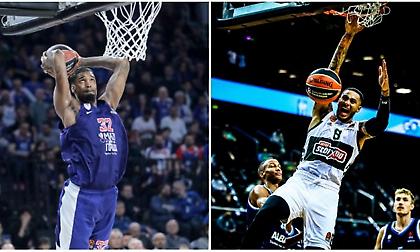 Ευρωλίγκα: Όγκαστ και Έλις στους κορυφαίους dunkers της σεζόν (videos)