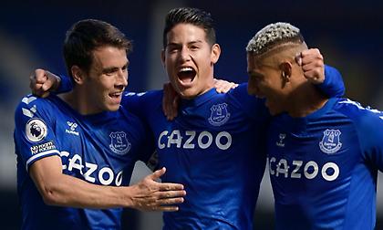 «Πεντάστερη» Έβερτον, παρέσυρε τη Γουέστ Μπρομ