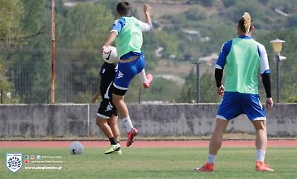 Προπόνηση αντί φιλικού στον ΠΑΣ Γιάννινα