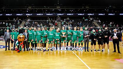 Παρέλαβαν τα δαχτυλίδια του πρωταθλητή στη Ζαλγκίρις