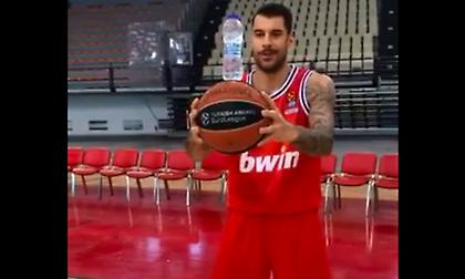 Τα… κόλπα του Πρίντεζη στην Media Day του Ολυμπιακού