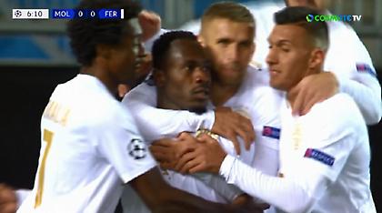 Προβάδισμα για Φερεντσβάρος μέσα στη Μόλντε (video)