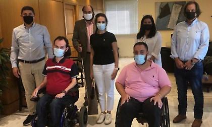 Συνάντηση αντιπροσωπείας της Ελληνικής Παραολυμπαικής Επιτροπής με Αυγενάκη