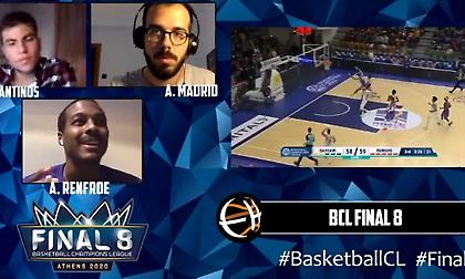 Ρένφρο: «Είναι καλό που μας λογίζουν ως αουτσάιντερ στο Final-8»