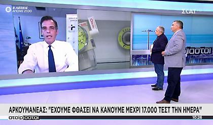 Πρόεδρος ΕΟΔΥ σε ΣΚΑΪ: Πόσες νέες ΜΕΘ ετοιμάζονται - Πότε θα παραδοθούν