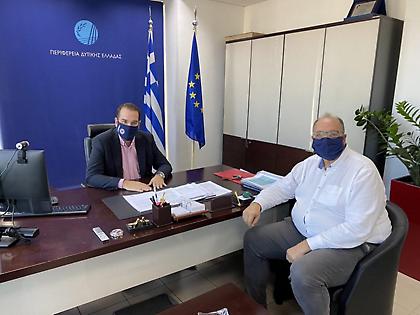 Συναντήθηκε με Δήμαρχο και Περιφερειάρχη ο Λιόλιος