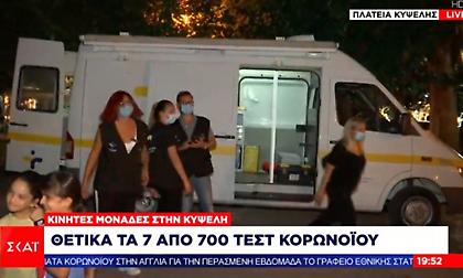 Oργώνουν την Αθήνα: 700 τεστ κορωνοϊού σε Κυψέλη – Βάθη – Αμερικής: Τα επτά θετικά