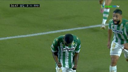 Με διπλό «χτύπημα» σε δύο λεπτά η Μπέτις γυρίζει τούμπα τη Ρεάλ! (vids)