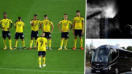 Έκαναν απολύμανση στο πούλμαν, μπλόκαρε και πήγαν στο γήπεδο με ταξί!