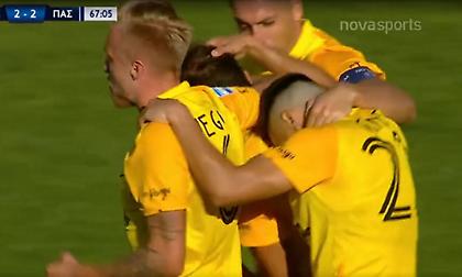 Στα ίσα με φάουλ του Ματίγια ο Άρης (video)