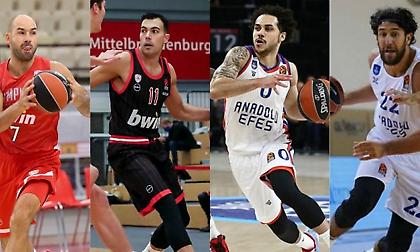 Ευρωλίγκα: Τα 10 κορυφαία δίδυμα κοντών! (πίνακες & photos)