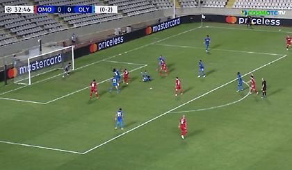 Ομόνοια-Ολυμπιακός: Γλίτωσε τους «ερυθρόλεκους» με σωτήριο τάκλιν ο Σεμέδο (video)