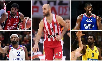 Ευρωλίγκα: Οι TΟΠ-100 παίκτες της φετινής σεζόν (30-21)