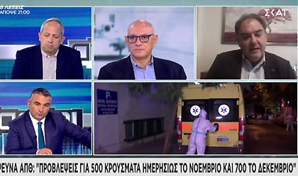 Κορωνοϊός-«Καμπανάκι» ΑΠΘ: Προβλέψεις για 500 κρούσματα ημερησίως Νοέμβριο - 700 Δεκέμβριο