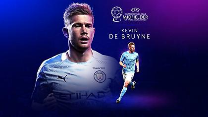 Καλύτερος μέσος της χρονιάς ο Ντε Μπρόινε (pic)