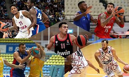 Ευρωλίγκα: Οι TΟΠ-100 παίκτες της φετινής σεζόν