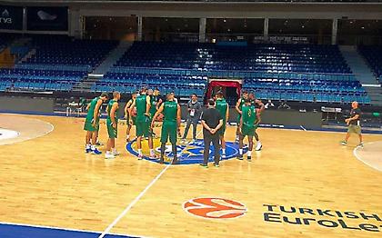 Μετά την ταλαιπωρία, προπόνηση για Παναθηναϊκό στη Μόσχα