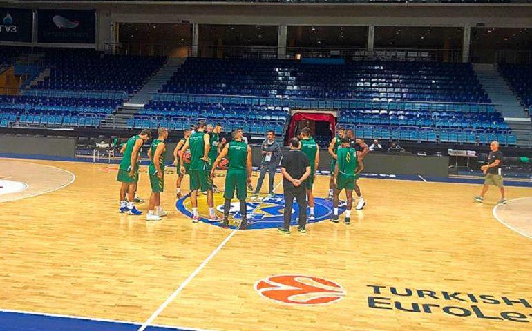 Μετά την ταλαιπωρία, προπόνηση για Παναθηναϊκό στη Μόσχα