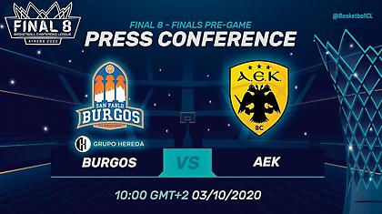 Live Streaming: Η συνέντευξη Τύπου για τον τελικό του BCL