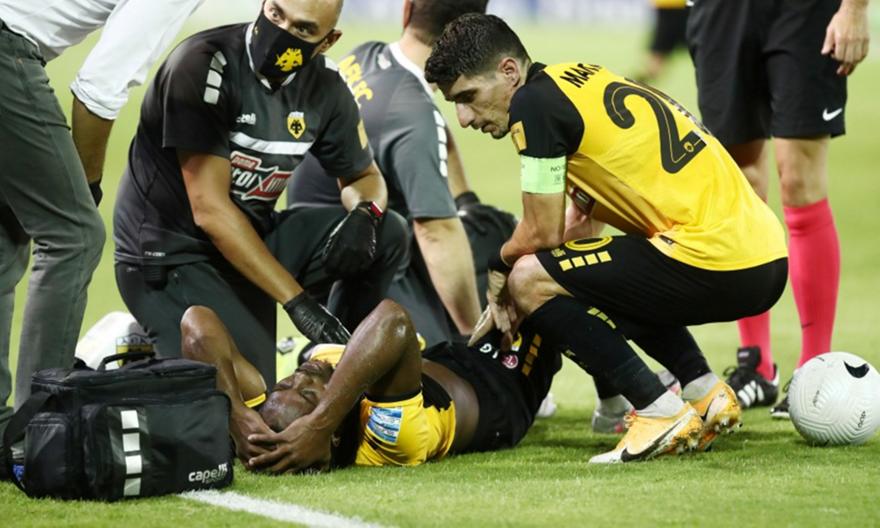 Ζημιά με Γκαρσία στην ΑΕΚ: Έως και δυο μήνες έξω