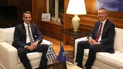 Συνάντηση Μητσοτάκη - Στόλτενμπεργκ στο Μαξίμου, στις 10:30