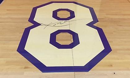 Κόμπι: Πολλά λεφτά για υπογεγραμμένο κομμάτι παρκέ από το τελευταίο του παιχνίδι (videos)