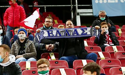 Με κόσμο το Αυστρία-Ελλάδα (pics)