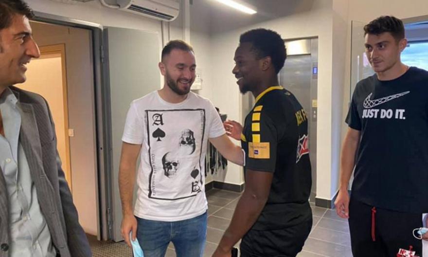 Έσμιξαν ξανά Τάνκοβιτς-Λιβάι Γκαρσία στην ΑΕΚ! (pics)