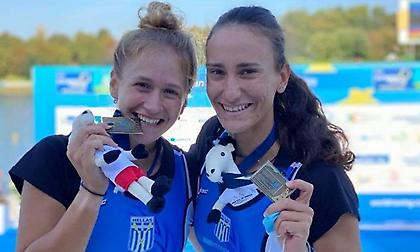 Κωπηλασία: Χάλκινο μετάλλια για Μπούρμπου, Κυρίδου στο Ευρωπαϊκό