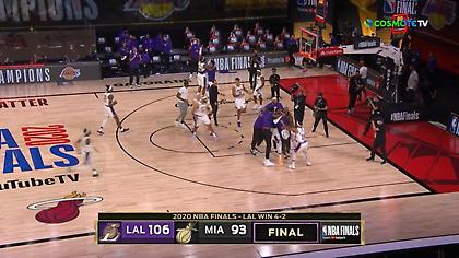 Η απονομή και οι πανηγυρισμοί των παικτών των Λέικερς! (video)