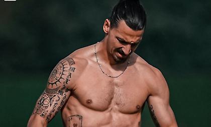 Γι’ αυτό είναι Ζλάταν: Επέστρεψε σε ακόμα καλύτερη φυσική κατάσταση μετά τον κορωνοϊό! (pics)