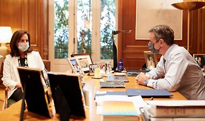 Μητσοτάκης: Προτείνει τη Διαμαντοπούλου για τη θέση Γενικού Γραμματέα του ΟΟΣΑ